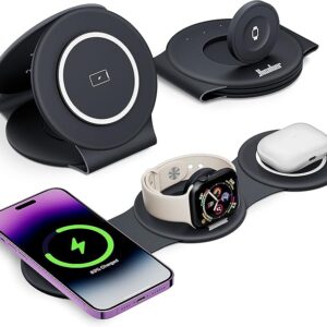 3-in-1 Wireless Magnetic Charger