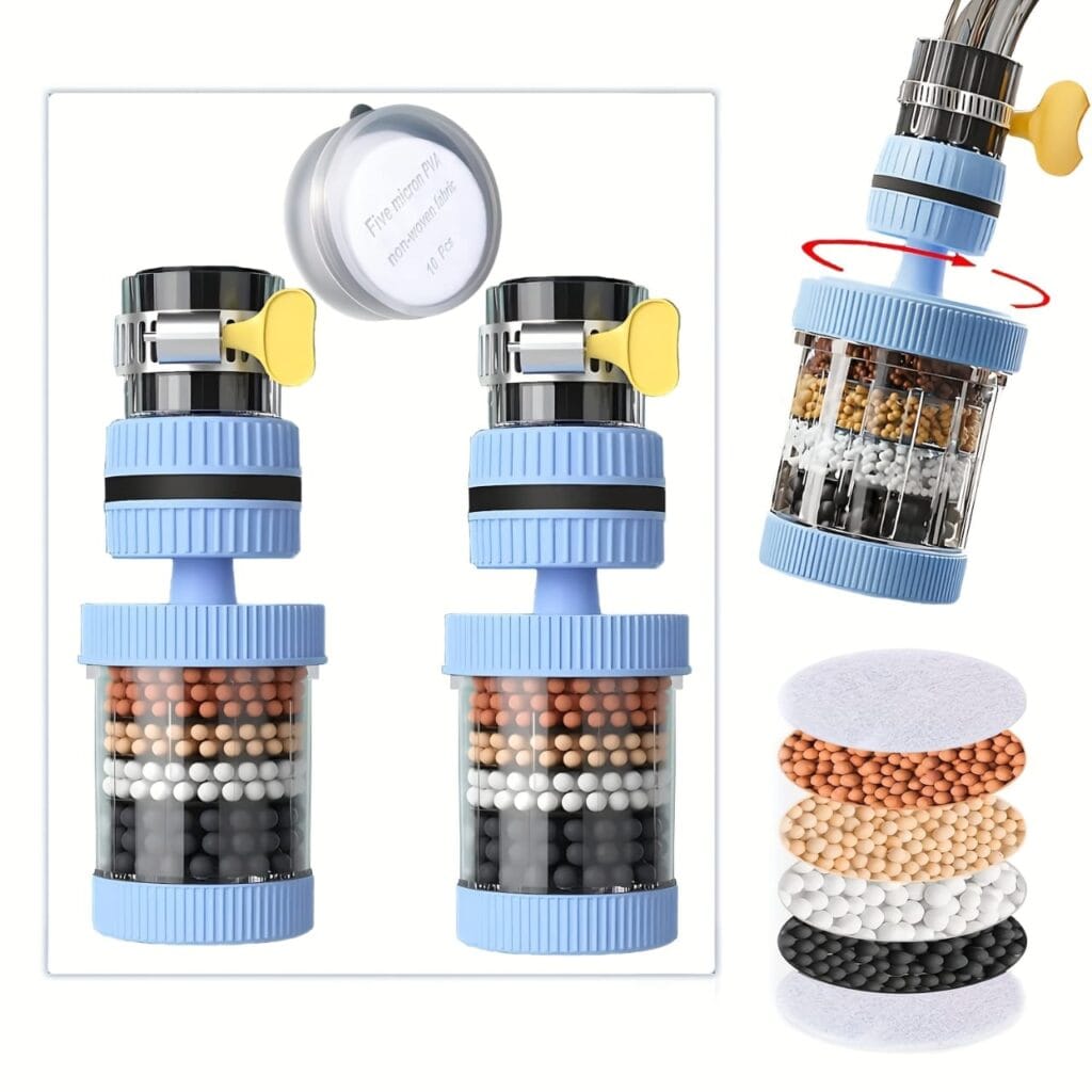 6 Layer Roated Water FIlter Tap Pro