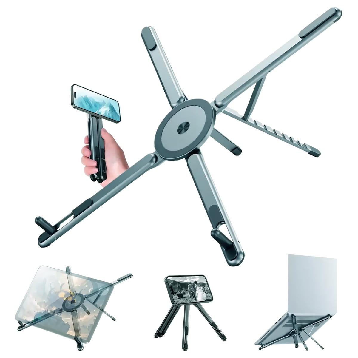 Foldable Desk Setup Stand