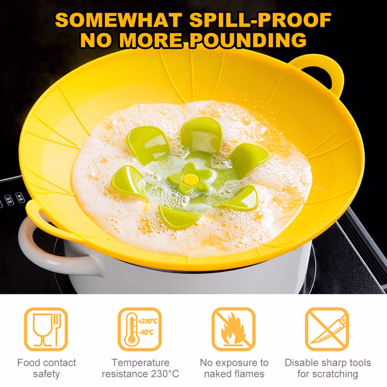 Silicone Boil Over Safeguard
