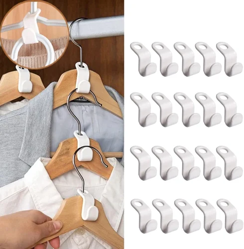 Clothes Hanger Connector Hooks 25 pice
