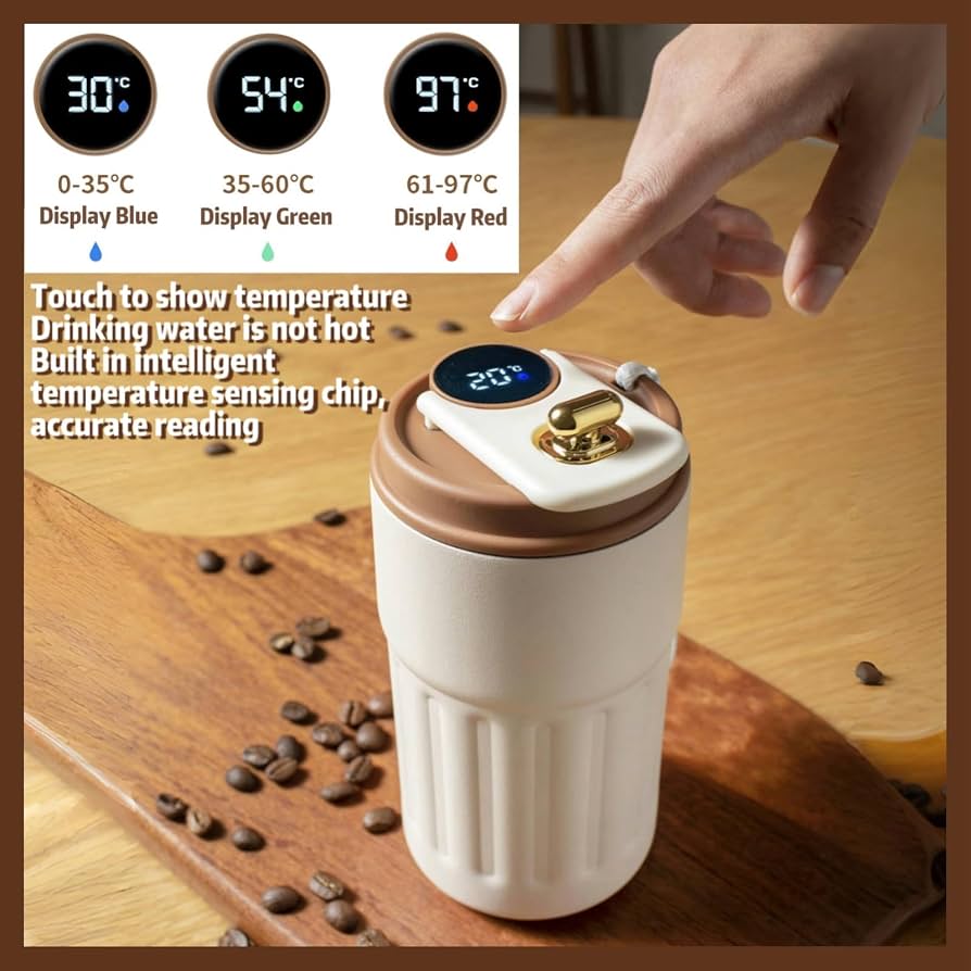 LED Thermal Coffee Mug 2 pice - Image 5