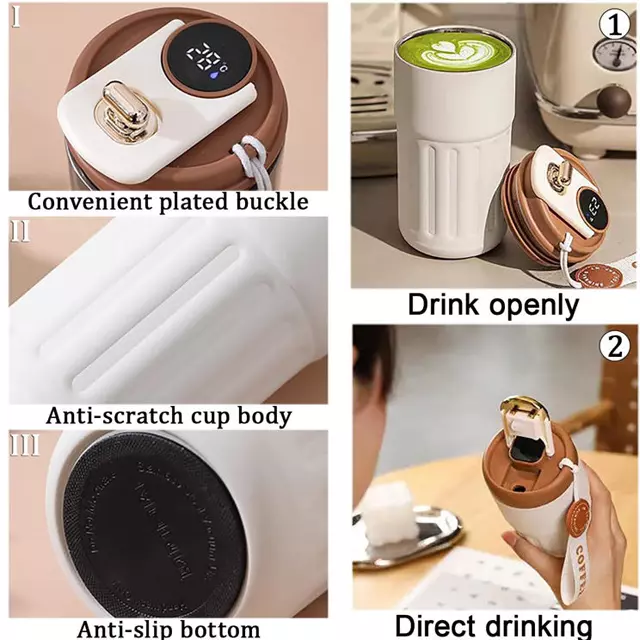 LED Thermal Coffee Mug 2 pice - Image 3