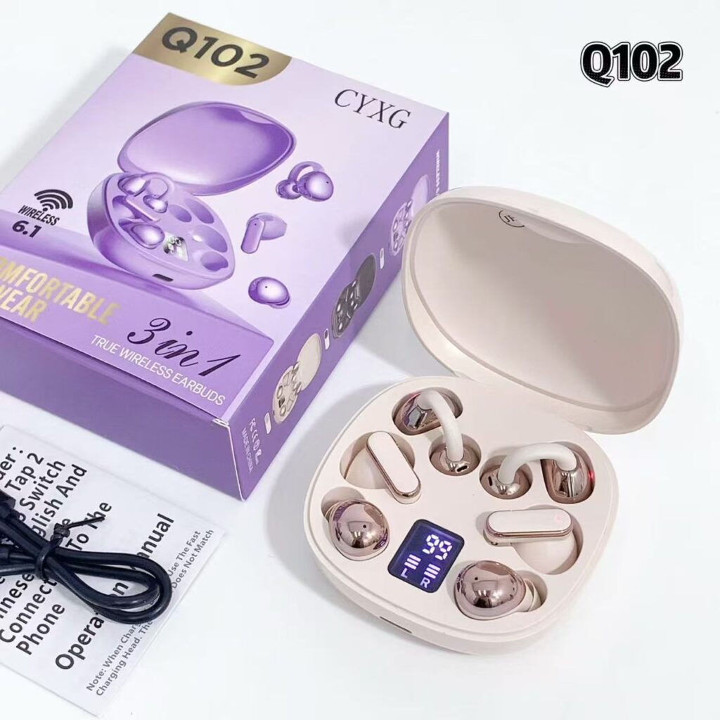 Q102 3-in-1 Wireless Earbuds