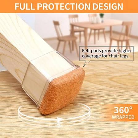 Silicone Chair Leg Cover 25 pice