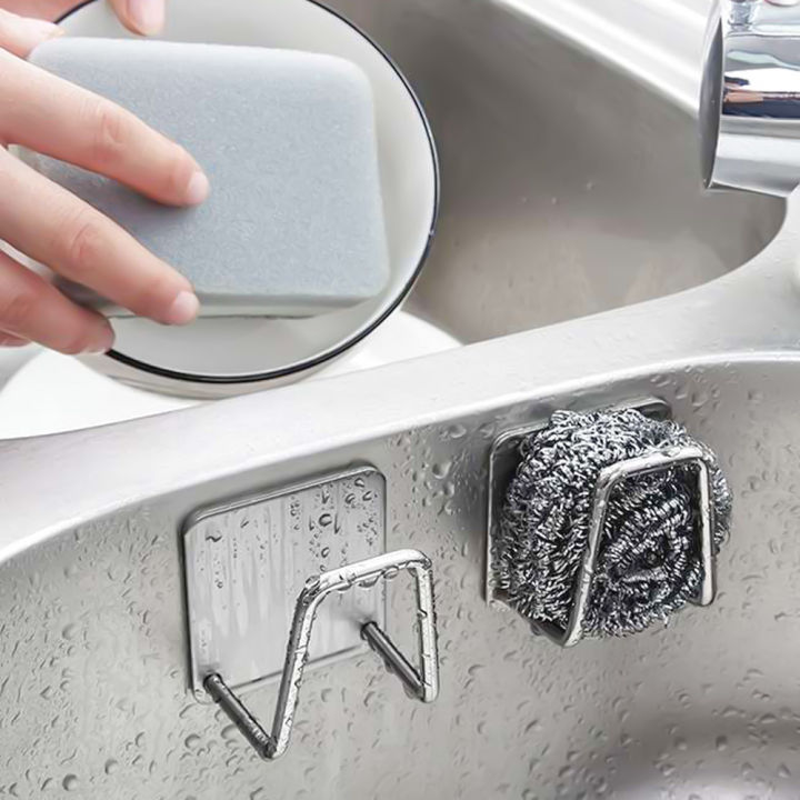Stainless Steel Sponge Holder 4 pice