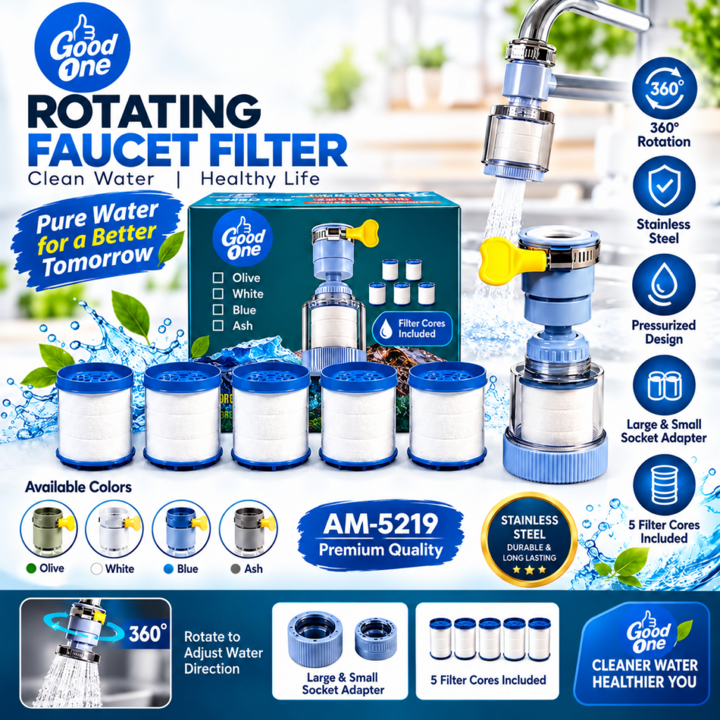 360° Rotating Faucet Filter 1 ps