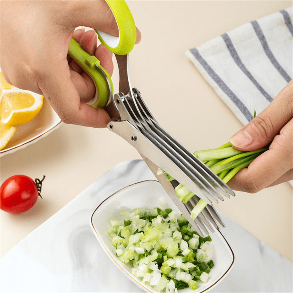 5-Blade Herb & Vegetable Kitchen Scissors