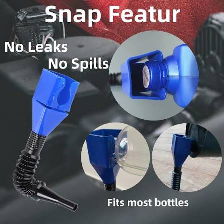 Adjustable Bottle Oil Funnel Set - Image 3
